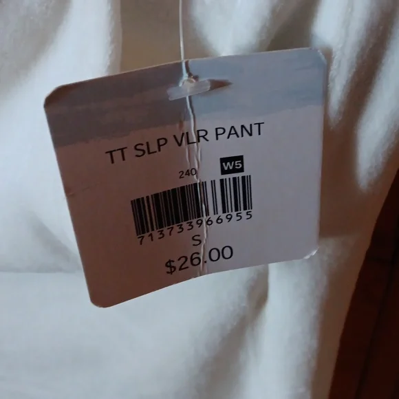 Tranquil & True Cream Color Loungewear/Pajamas V-Neck - Picture 4 of 5